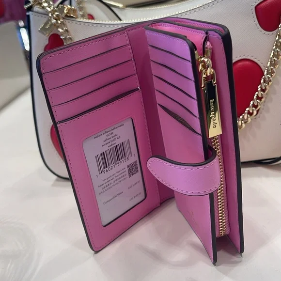 Kate Spade Madison Medium Bifold Wallet
Surf Pink
NWT - Picture 16 of 16